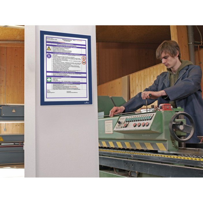 Ramka Duraframe samoprzylepna A4 10szt. granatowa DURABLE