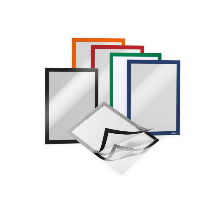 Ramka Duraframe samoprzylepna A4 10szt. granatowa DURABLE