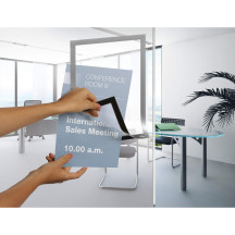 Ramka Duraframe samoprzylepna A4 10szt. srebrna DURABLE