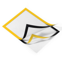 Ramka Duraframe samoprzylepna A4 2szt żółta DURABLE