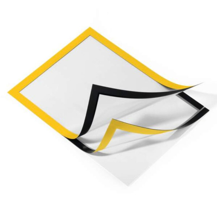 Ramka Duraframe samoprzylepna A4 2szt żółta DURABLE