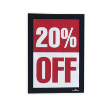 Ramka Duraframe samoprzylepna A5 10szt. czarna DURABLE 488101