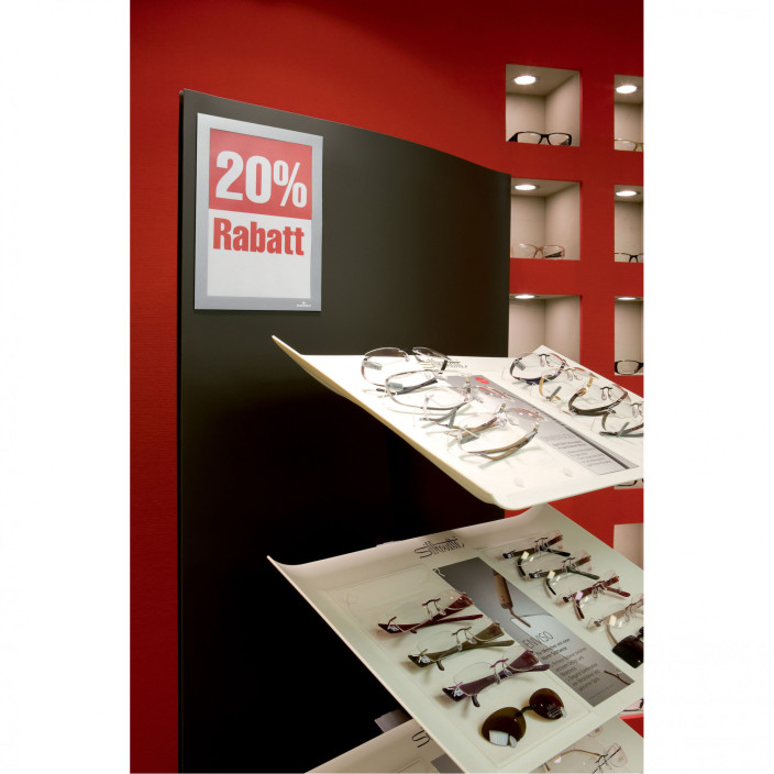 Ramka Duraframe samoprzylepna A5 10szt. srebrna DURABLE