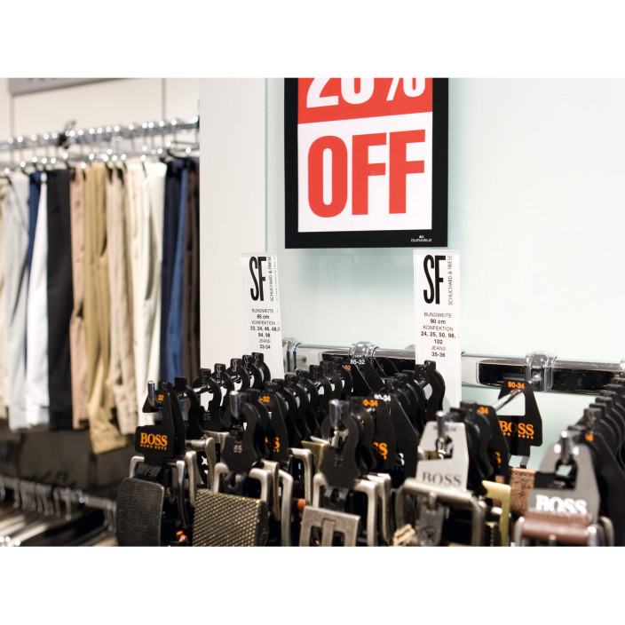 Ramka Duraframe samoprzylepna A5 2szt. czarna DURABLE