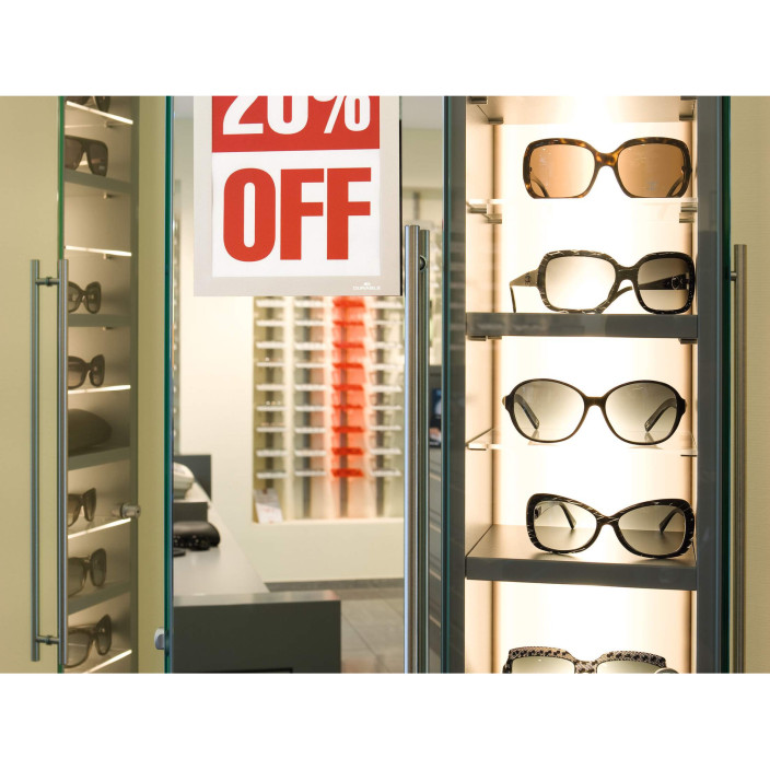 Ramka Duraframe samoprzylepna A5 2szt. srebrna DURABLE