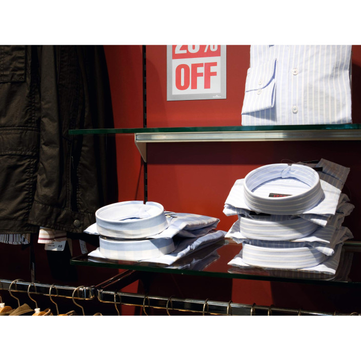 Ramka Duraframe samoprzylepna A5 2szt. srebrna DURABLE