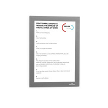 Ramka Duraframe samoprzylepna A5 2szt. srebrna DURABLE