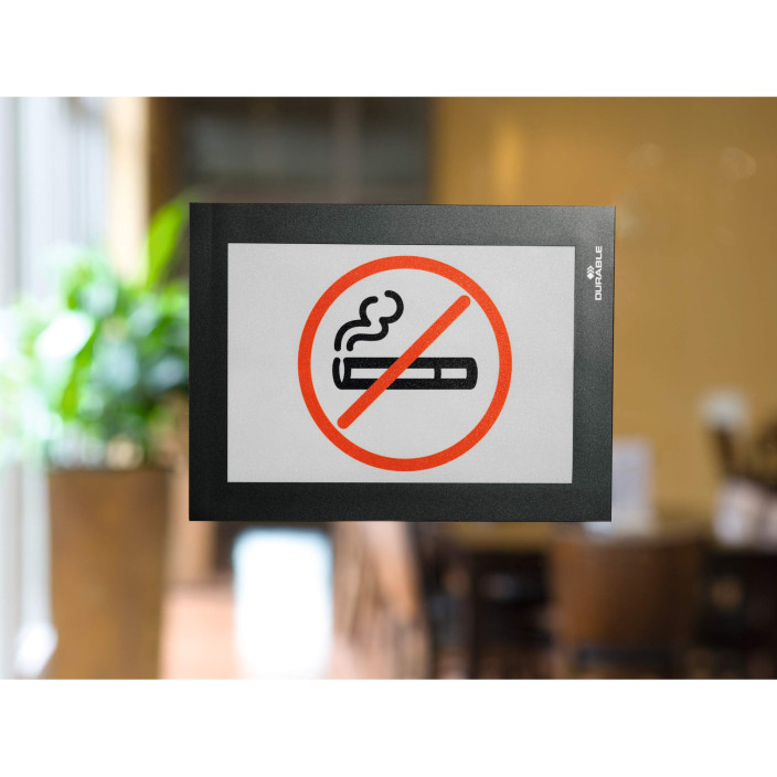 Ramka Duraframe samoprzylepna A6 2szt czarna DURABLE