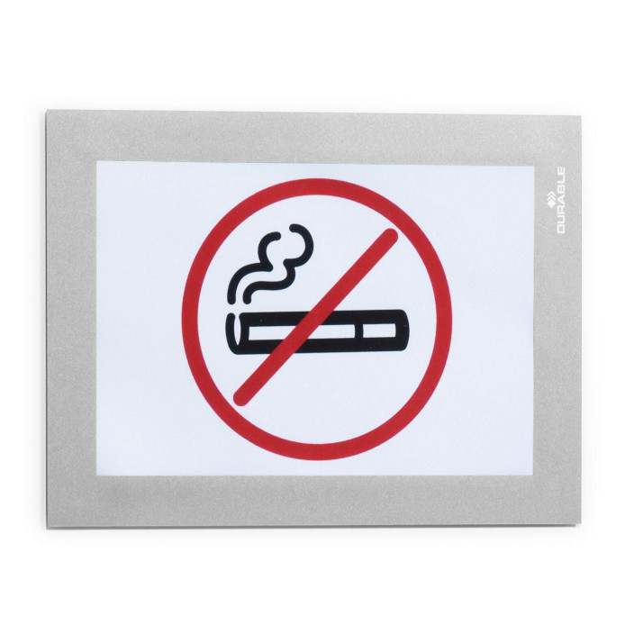 Ramka Duraframe samoprzylepna A6 2szt srebrna DURABLE