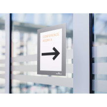 Ramka Duraframe samoprzylepna A6 2szt srebrna DURABLE