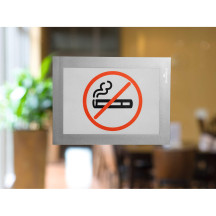 Ramka Duraframe samoprzylepna A6 2szt srebrna DURABLE