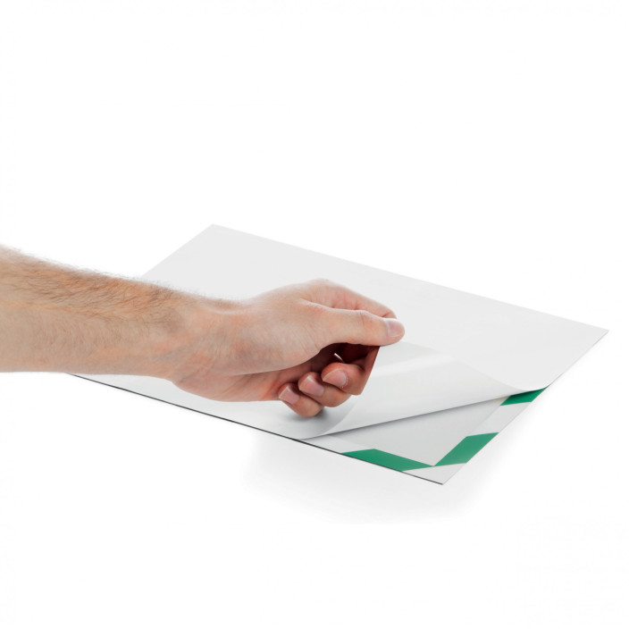 Ramka Duraframe Security samoprzylepna A4 2szt. zielono-biała DURABLE