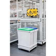 Ramka Duraframe Security samoprzylepna A4 2szt. żółto-czarna DURABLE