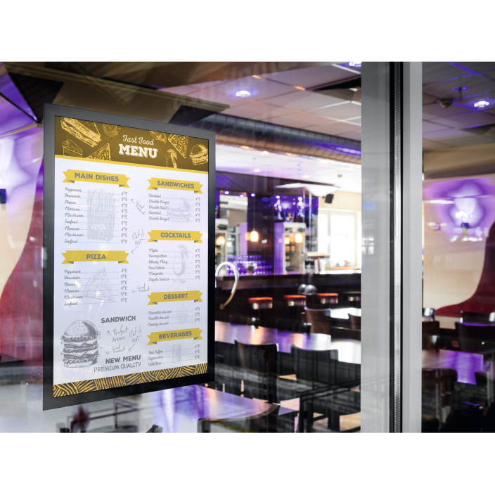 Ramka Duraframe Sun samoprzylegająca A3 2szt. DURABLE czarna