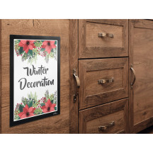 Ramka Duraframe Wallpaper samoprzylepna A4 1szt. czarna DURABLE