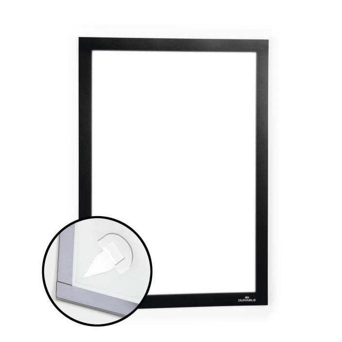 Ramka Duraframe Wallpaper samoprzylepna A4 1szt. czarna DURABLE