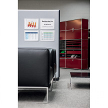 Ramka informacyjna DURABLE DURAFRAME GRIP A4 na powierzchnie tekstylne 1szt. srebrna