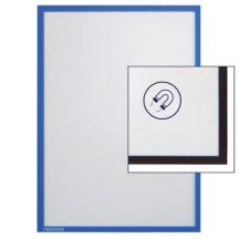 Ramka magnetyczna A4 niebieska FRANKEN