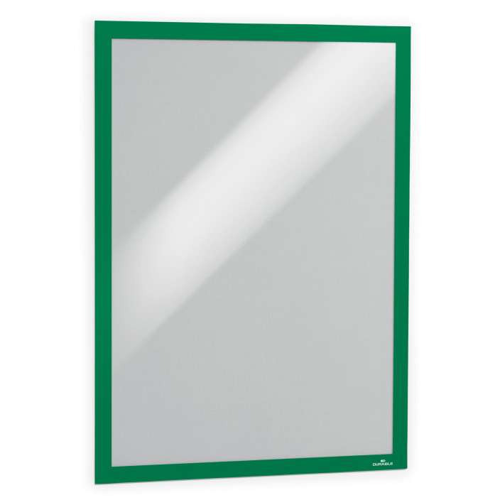 Samoprzylepna ramka magnetyczna DURABLE DURAFRAME A3 2szt. zielona