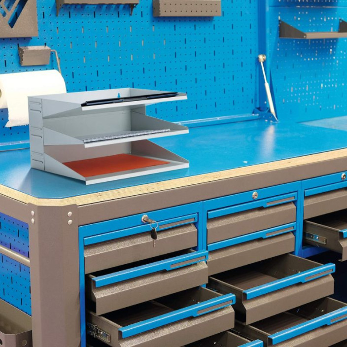 Sorter na dokumenty DURABLE 3 półki A4 szary (6)