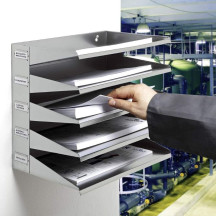 Sorter na dokumenty DURABLE 5 półek A4 szary (2)