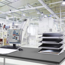 Sorter na dokumenty DURABLE 5 półek A4 szary (3)