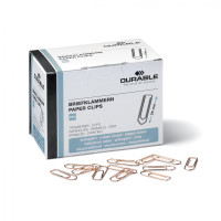 Spinacze biurowe DURABLE 26mm miedziowane 1000szt.