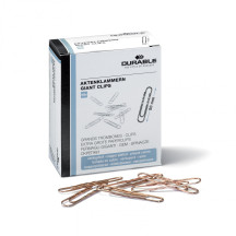 Spinacze biurowe DURABLE 50mm miedziowane 100szt. (1)