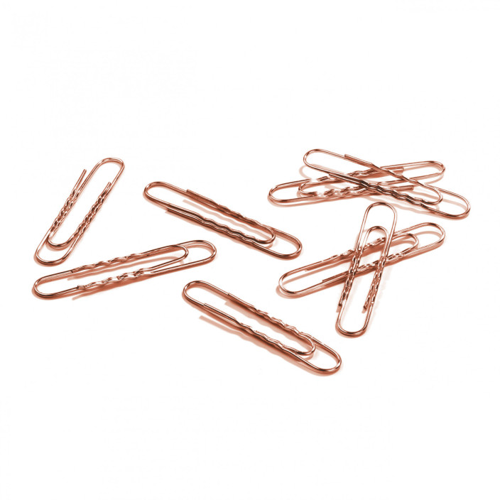 Spinacze biurowe DURABLE 77mm miedziowane 100szt (2)