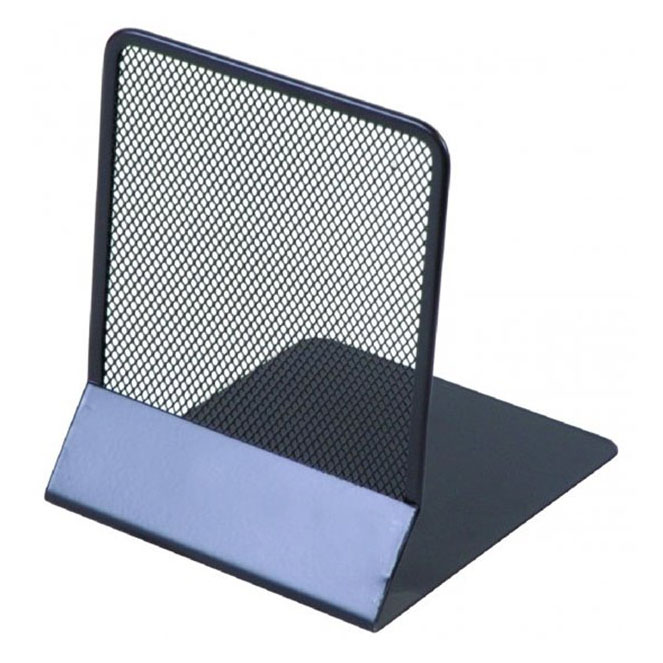 Stojak na książki Q-CONNECT metalowy z siatki czarny 2szt.