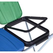 Stojak na worki na śmieci pojedynczy