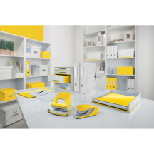 Szuflady na dokumenty LEITZ WOW żółte - 4 szufladki 52132016