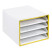 Szuflady na dokumenty YELLOW ONE YL-SP04NF żółte - 4 szufladki 120-1905