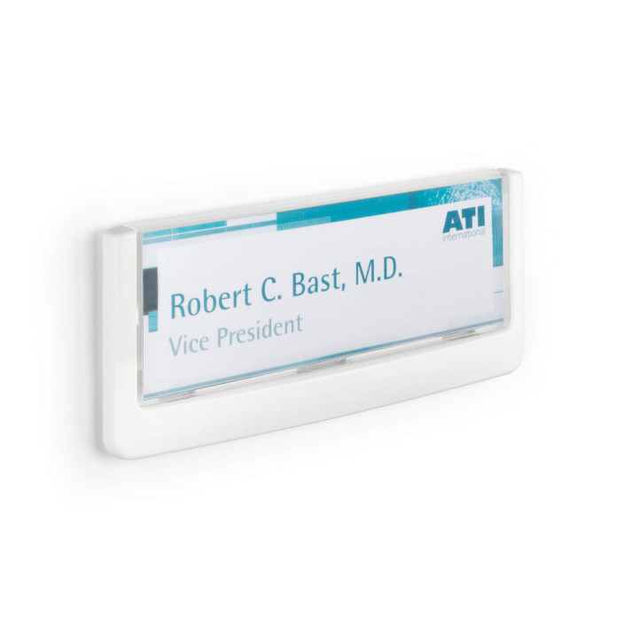 Tabliczka przydrzwiowa A4 DURABLE Click Sign 149ｘ52,5mm