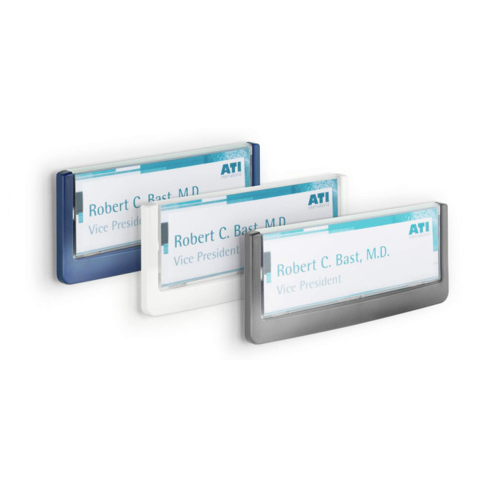 Tabliczka przydrzwiowa A4 DURABLE Click Sign 149ｘ52,5mm