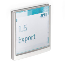 Tabliczka przydrzwiowa DURABLE Click Sign 149ｘ148,5mm biała