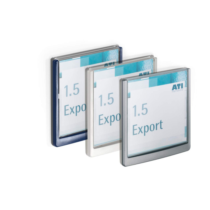 Tabliczka przydrzwiowa DURABLE Click Sign 149ｘ148,5mm biała