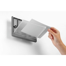 Tabliczka przydrzwiowa DURABLE Click Sign 149ｘ148,5mm biała