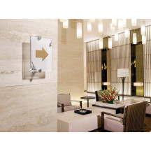 Tabliczka przydrzwiowa DURABLE Crystal Sign 105ｘ105mm 482019