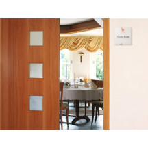 Tabliczka przydrzwiowa DURABLE Crystal Sign 105ｘ105mm 482019