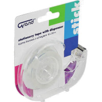 Taśma biurowa 18mm x 20m GRAND z podajnikiem