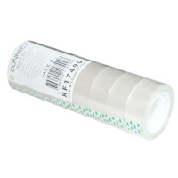 Taśma biurowa 18mm x 20m Q-CONNECT transparentna 8szt.