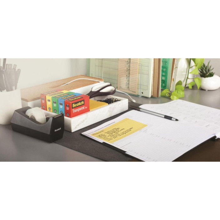 Taśma biurowa 19mm x 7,5m SCOTCH 600 Crystal 2szt.