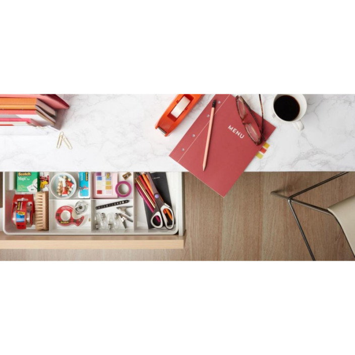 Taśma biurowa 19mm x 7,5m SCOTCH 600 Crystal Clear 600 z podajnikiem