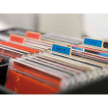 Taśma DYMO 40916 S0720710 D1 9mmx7m niebieska/czarny nadruk