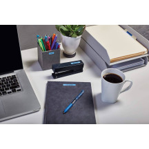 Taśma DYMO 40916 S0720710 D1 9mmx7m niebieska/czarny nadruk