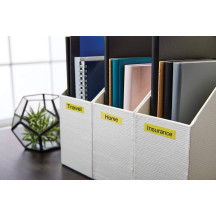 Taśma DYMO 40918 S0720730 D1 9mmx7m żółta/czarny nadruk