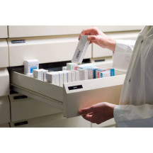 Taśma DYMO 45021 S0720610 D1 12mmx7m czarna/biały nadruk 