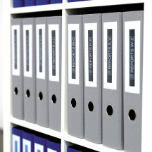 Taśma DYMO 45021 S0720610 D1 12mmx7m czarna/biały nadruk 