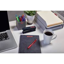 Taśma DYMO 45807 S0720870 D1 19mmx7m czerwona/czarny nadruk